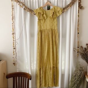 DÔEN Flora Dress in Ginger (Size Small)